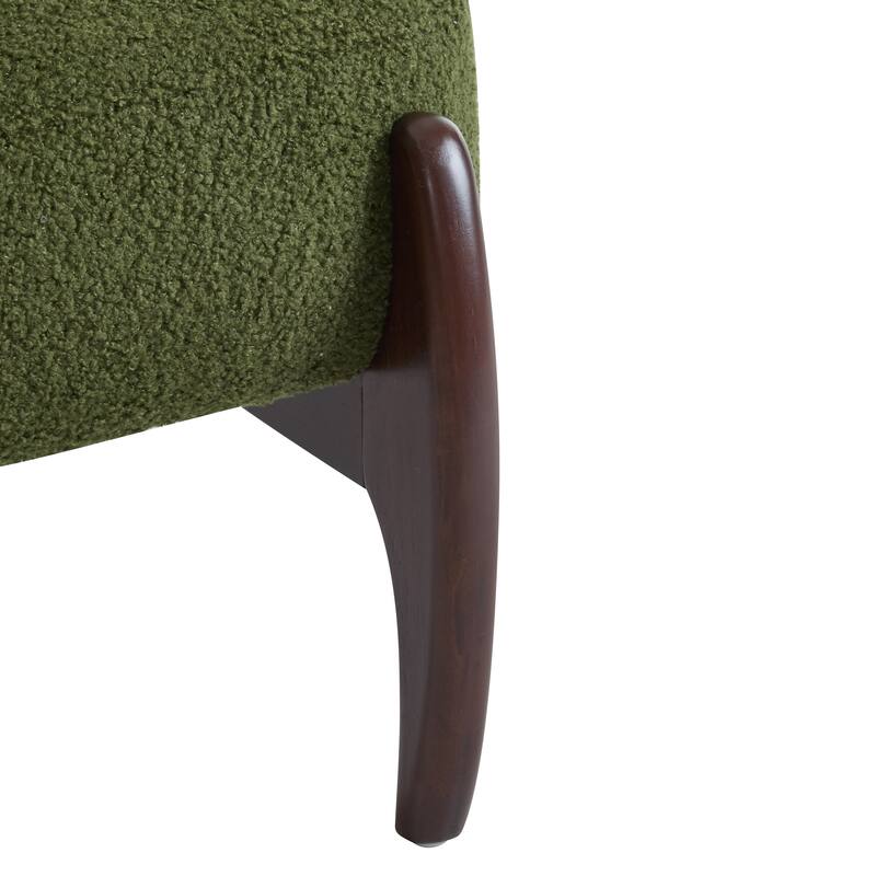 Modern Boucle Lounge Chairs (Set of 2)