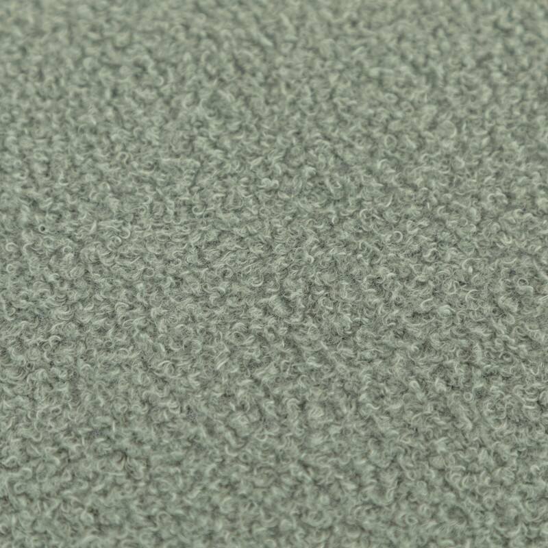 Modern Glam Teddy Fabric Upholstered Storage Ottoman Bench