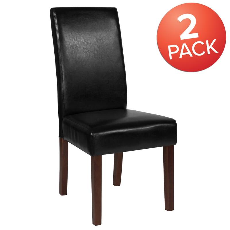 Upholstered Wood Parsons Chair (Set of 2) - 19"W x 21.5"D x 40"H