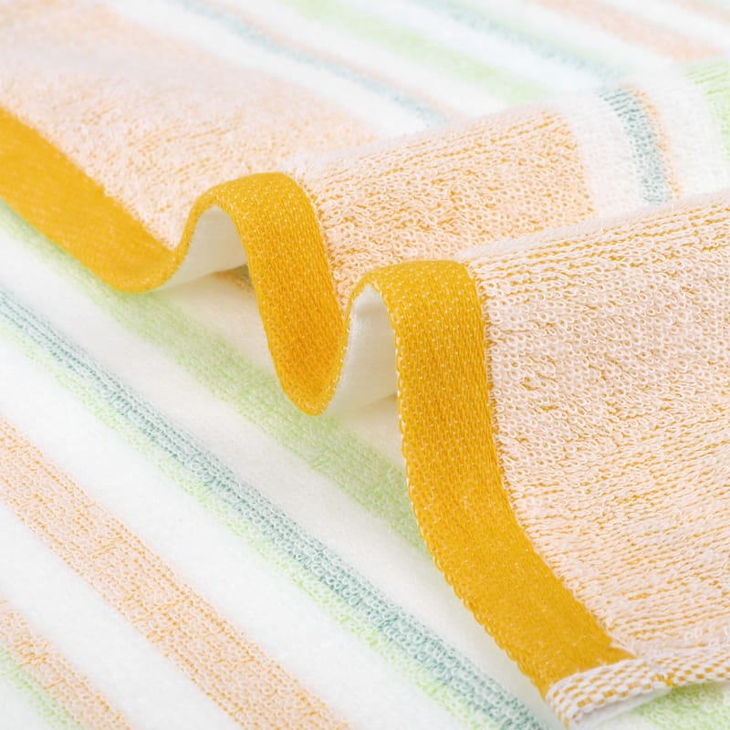 Striped Pattern Hand Towels 13" x 27" Cotton Soft Absorbent Hand Towel Home Decorative Bathroom Towels for Face Hair