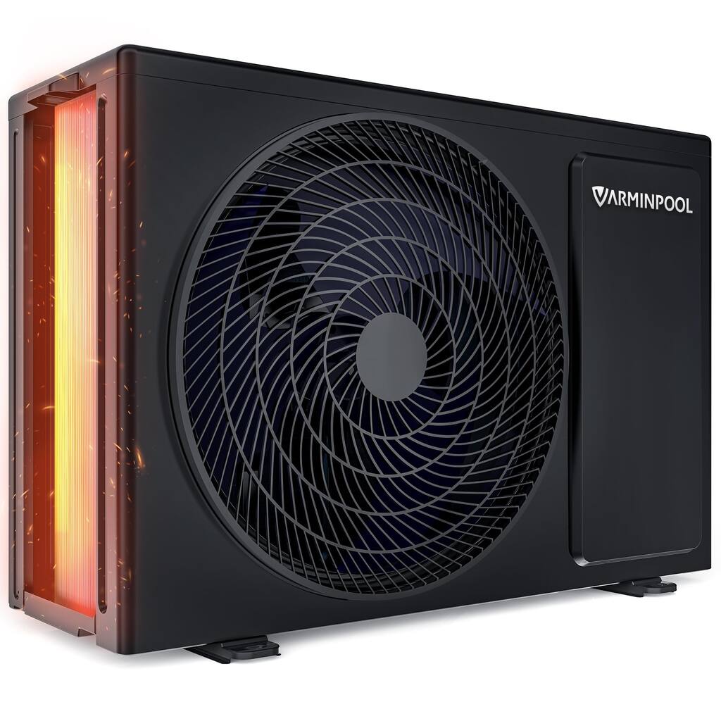 Electric Pool Heat Pump 27000 BTU Pool Heater for 7000 Gallon Pools with WiFi Control