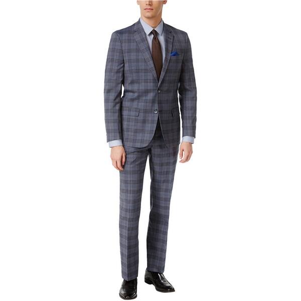 slide 1 of 3, Ben Sherman Mens Plaid Dress Pants Slacks
