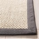 preview thumbnail 71 of 113, SAFAVIEH Natural Fiber Pacific Casual Border Sisal Rug