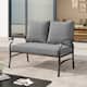 Option Gray-Loveseat