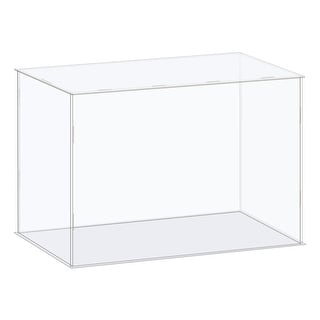 Display Case Box Acrylic Box Transparent Showcase 41x16x21cm for ...