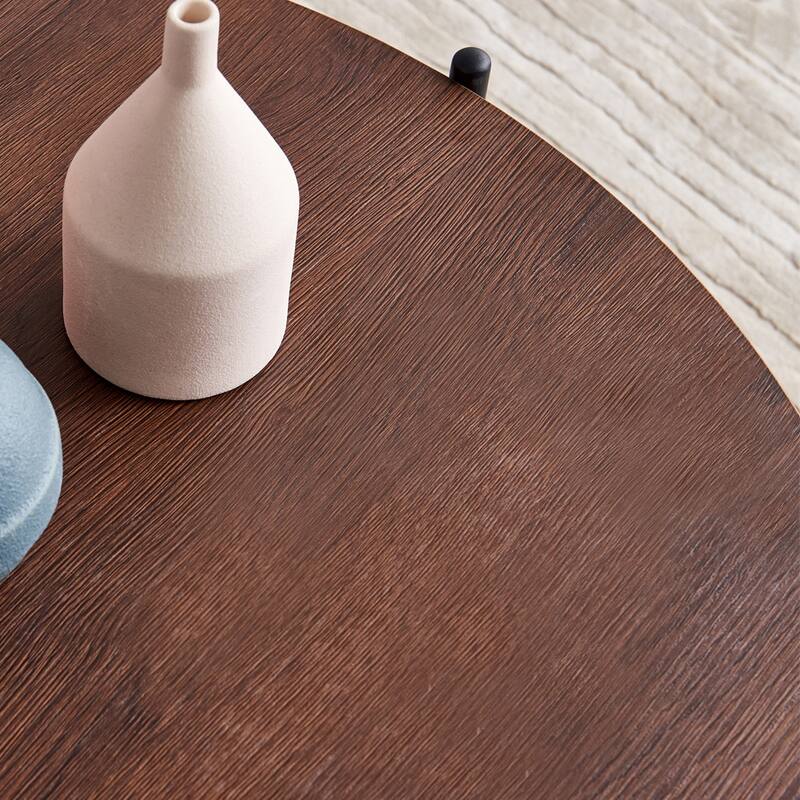 Moda Modern Round coffee table - Overstock - 32851823