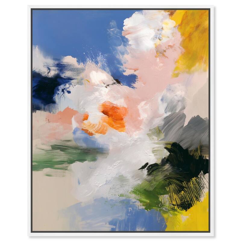 Clouds and Color I Canvas by Art Remedy - White - 20" x 24"
