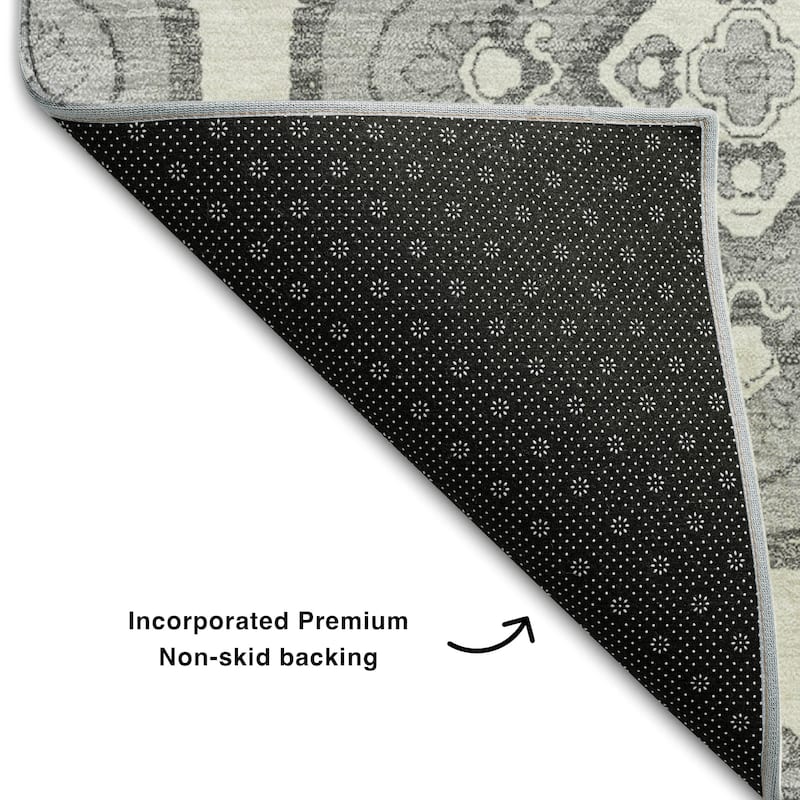 Premium Washable Super Soft Global Glam Mayfield Rug
