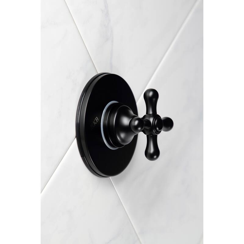 Kingston Brass Single-Handle Three-Way Diverter Valve with Trim Kit