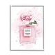 preview thumbnail 16 of 31, Stupell Pink Flower Perfume Fashion Glam Design Framed Wall Art 24 x 30 - White