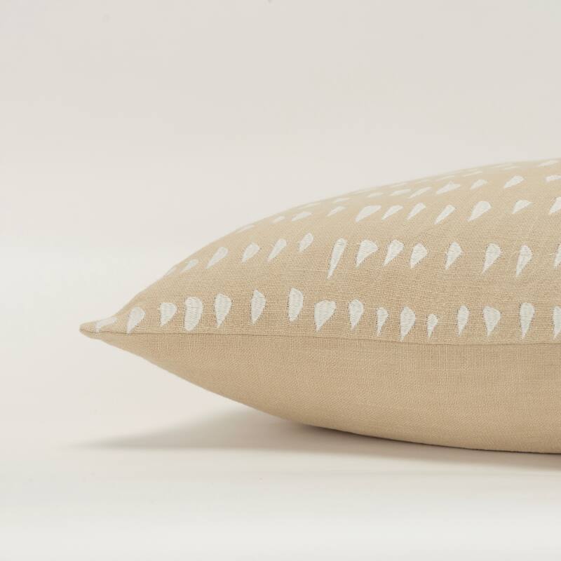 Rizzy Home Transitional Down Filled Decorative Pillow 14"x26"