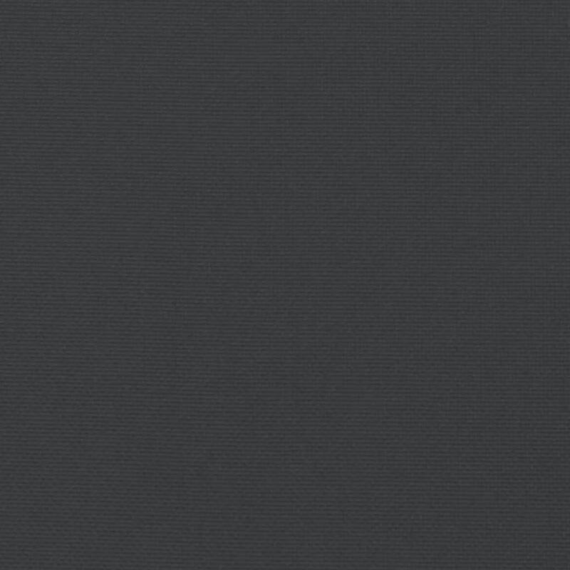 Claire Outdoor Cushion for Bench, 71 Inch, Black Tufted Oxford Fabric