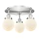 Option Satin Nickel / Matte White