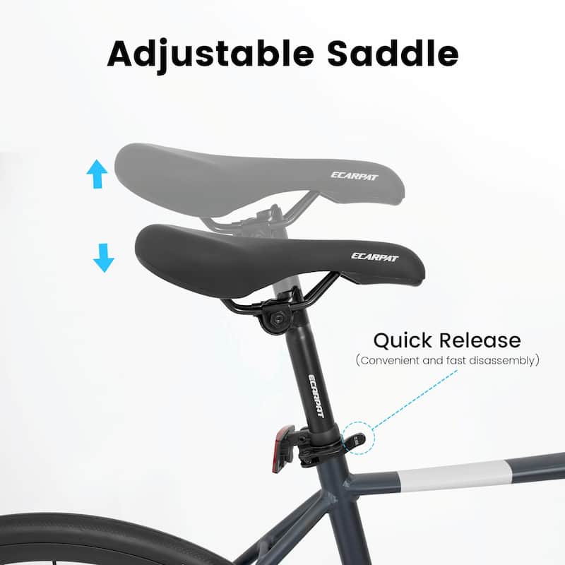 700C x 28 Road Bike - Lightweight Aluminum Frame, Disc Brakes, 16-Speed, Fast Acceleration