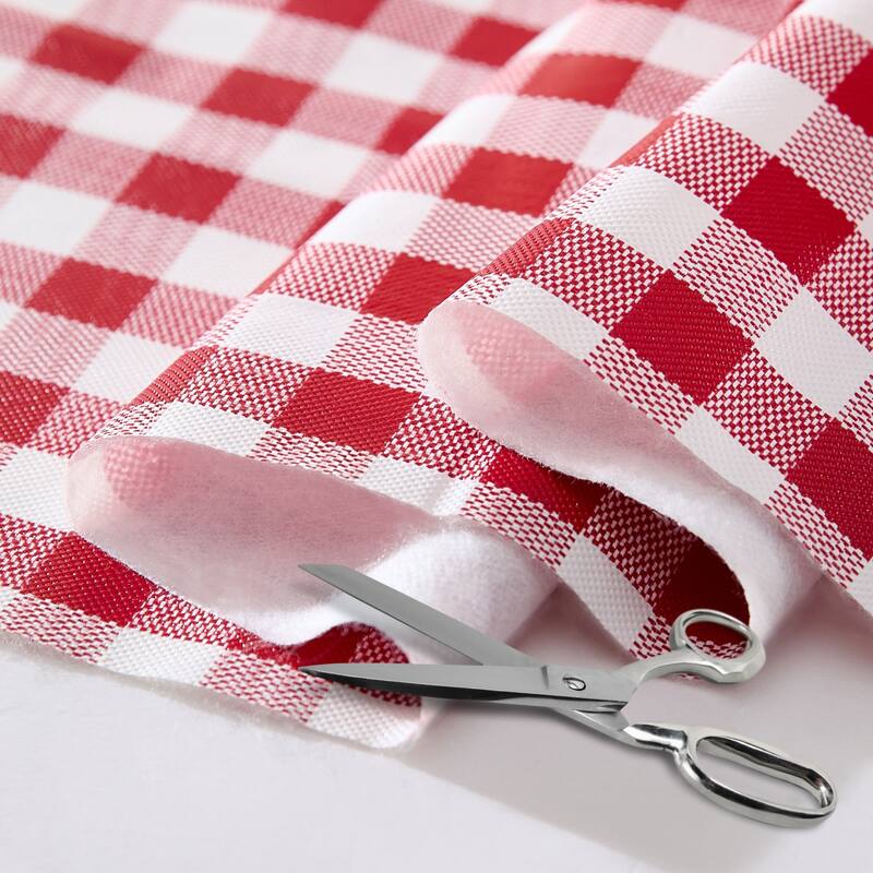 Gingham Check 3-Yard Cut-to-fit Vinyl Tablecloth/Table Protector - 54x108