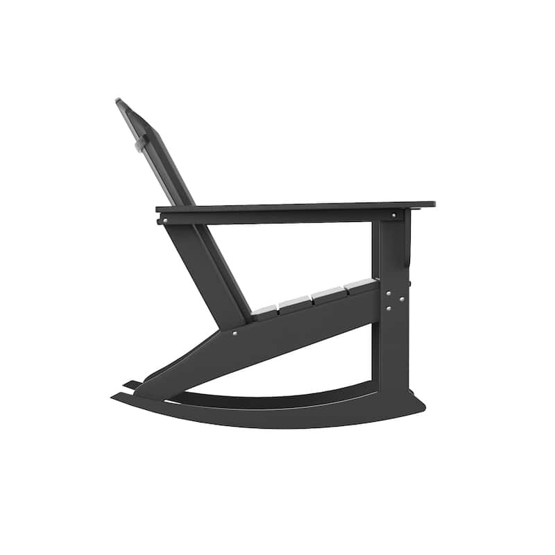 Laguna Hdpe All Weather Outdoor Patio Rocking Chair