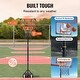 preview thumbnail 13 of 17, VEVOR Basketball Hoop,Adjustable Height Portable Backboard System,for Outdoor/Indoor