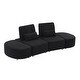 preview thumbnail 2 of 5, Upholstery Sofa With Two Ottomans Lounge Chair for Living Bedroom
