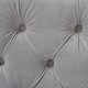 preview thumbnail 63 of 103, Silver Orchid Performance Fabric Heston Upholstered Tufted Sofa Bed