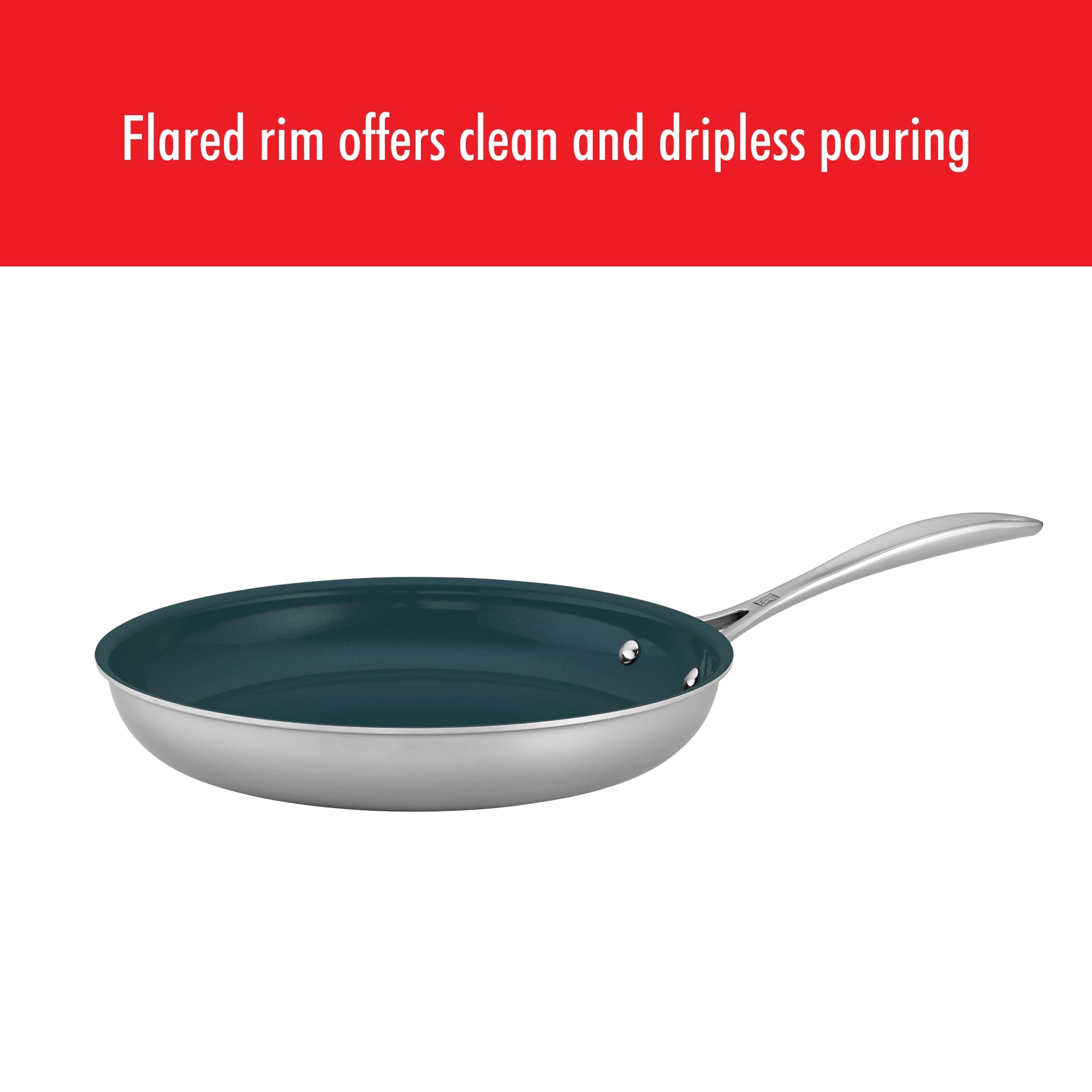 Gourmet Chef 12-inch Eco Friendly Non Stick Ceramic Fry Pan - On Sale - Bed  Bath & Beyond - 10883326