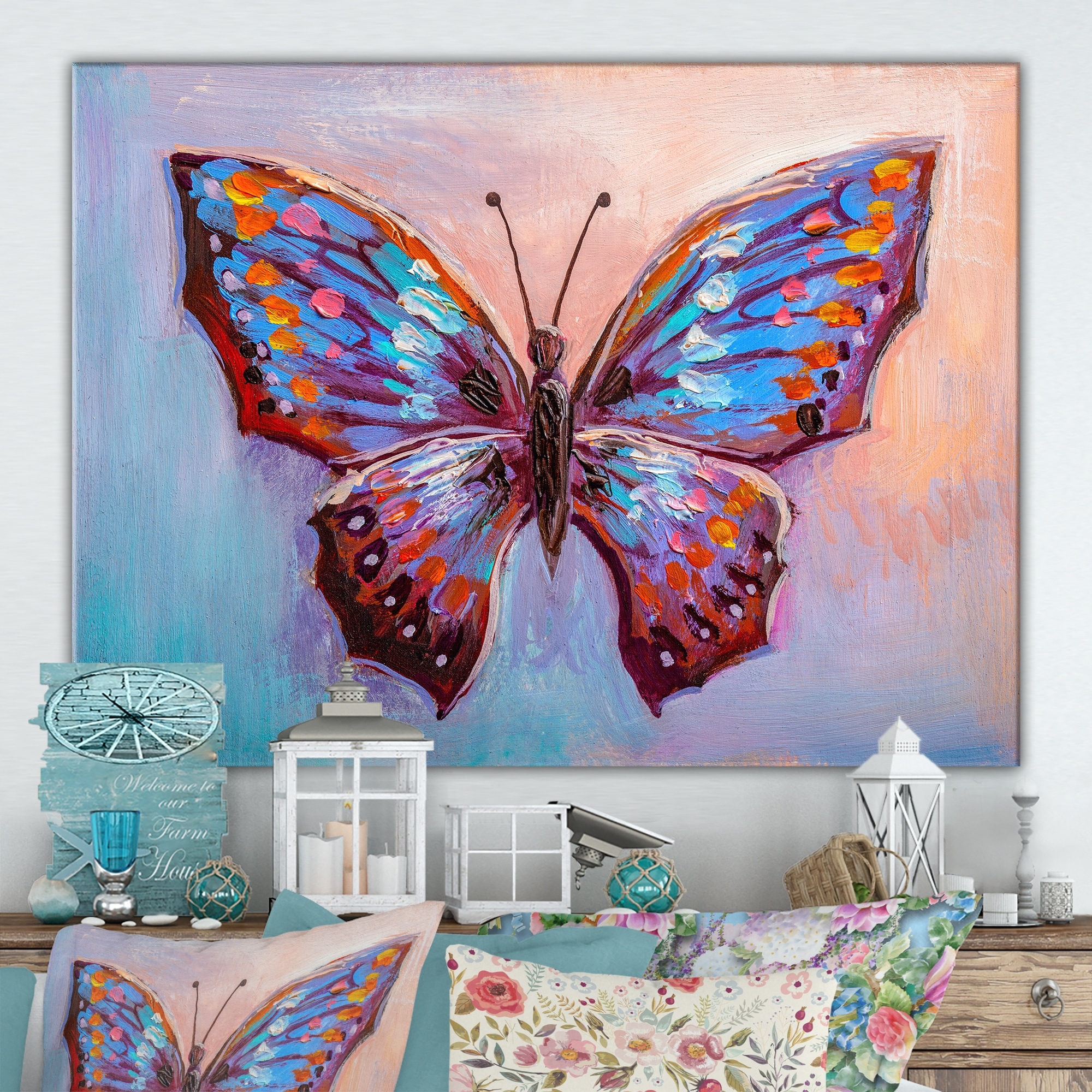 Beautiful Butterflies' Art Print - Danhui Nai