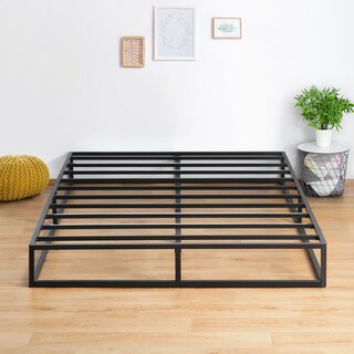 Sleeplanner 9-inch Heavy Duty Low Profile Bed Frame, No Box Spring Needed