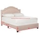 preview thumbnail 8 of 9, SAFAVIEH Theron Upholstered Bed