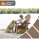 preview thumbnail 10 of 44, WINSOON 3-Piece All Weather HIPS Outdoor Folding Adirondack Chairs and Table Set