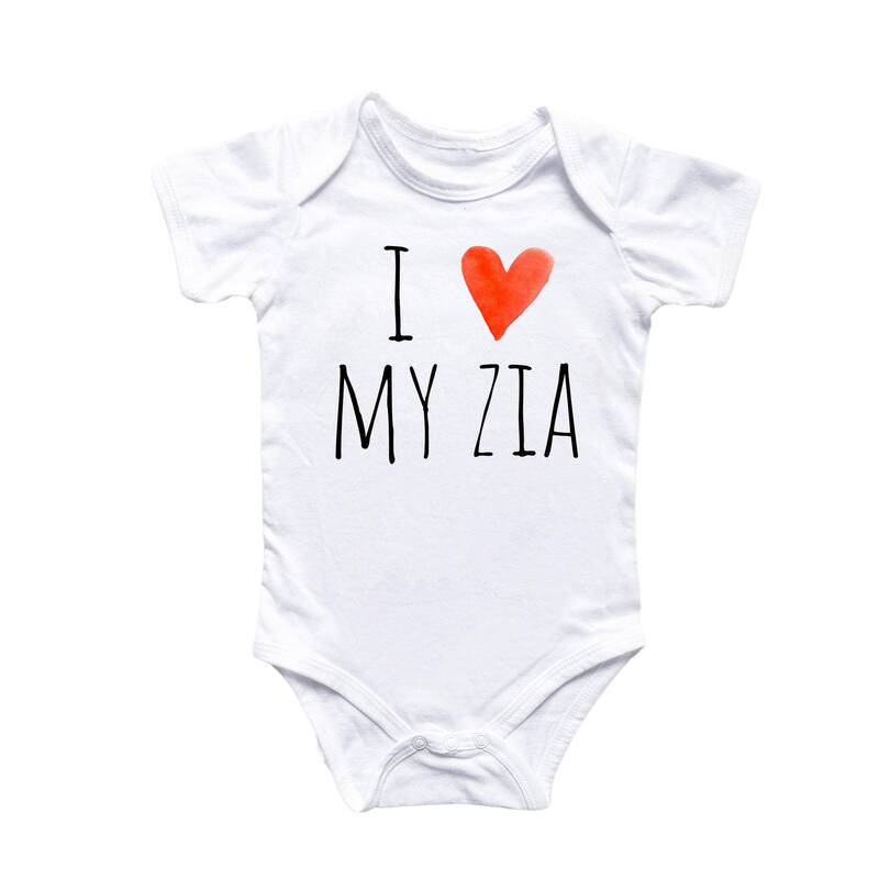 Zia - Baby Boy Girl Clothes Infant Bodysuit Funny Cute Newborn - Pink - 0-3M