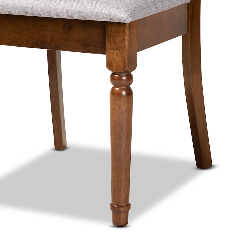 Lucie Modern and Contemporary 2-PC Dining Chair Set