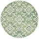preview thumbnail 67 of 86, SAFAVIEH Handmade Blossom Linna Modern Floral Wool Rug 6' Round - Green/Ivory - Round
