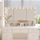 preview thumbnail 6 of 38, Luxurious LED Makeup Vanity with 9 Drawers Elegant Makeup Station