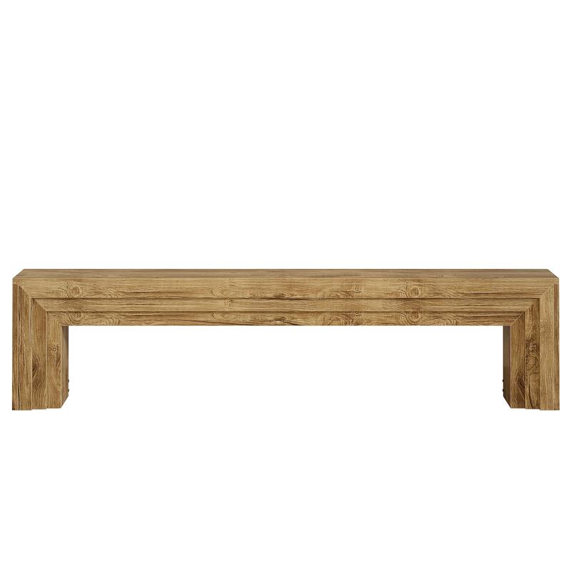 70.9" Extra Long Wooden TV Stand for 75-Inch TVs, Entertainment Center Media Console for Living Room