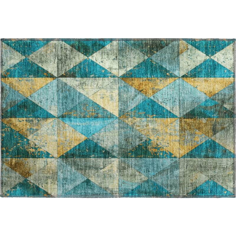 Premium Washable Super Soft Diamond Mosaic Mayfield Rug