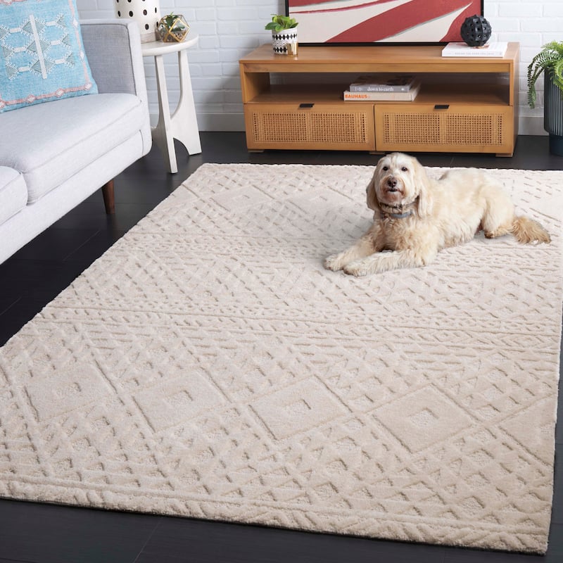 SAFAVIEH Handmade Mykonos Meene Wool Rug