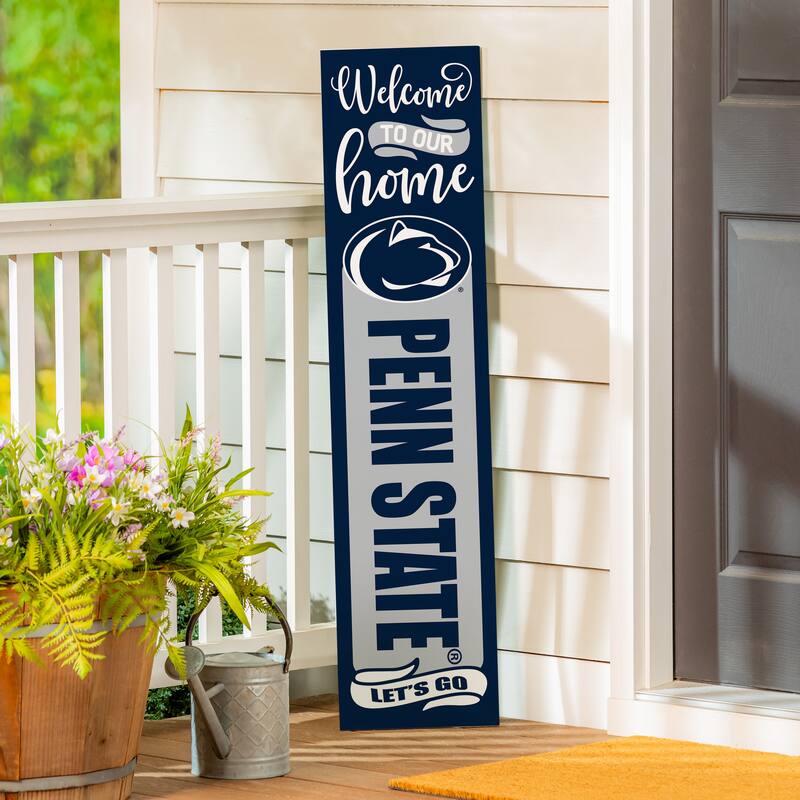 47" Double Sided Seasonal Porch Leaner, Penn State - 47" x 11.25" - Halloween