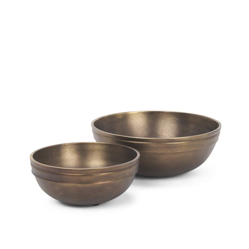 Tomiko Round Bowl (Set of 2) - 11.0L x 11.0W x 4.0H