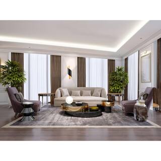 Jabaloyas - 1-Light Wall Light - Black and Gold Finish