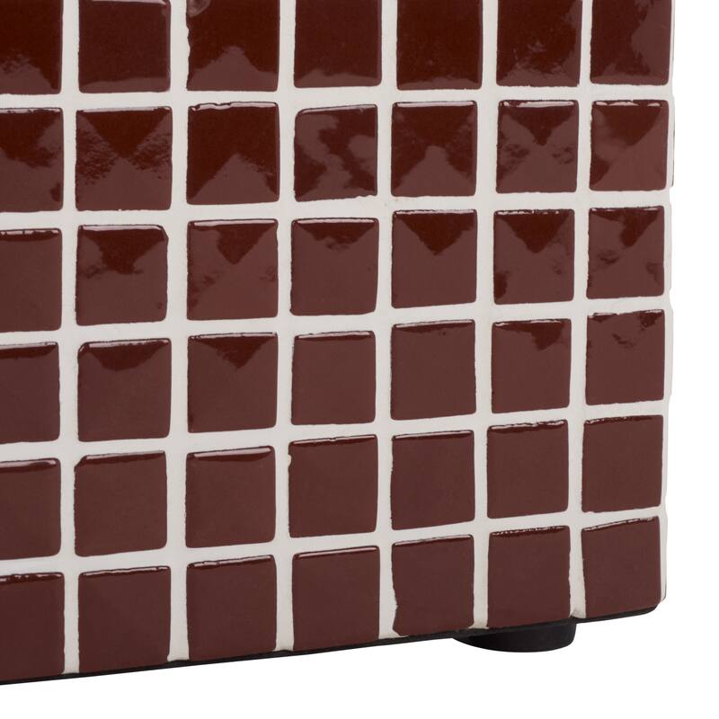 SAFAVIEH Home Hikari Cube Accent Table - 16"W x 16"D x 16"H