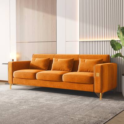 Mid Century Modern Accent Sofa /Living Room Sofa - Bed Bath & Beyond ...