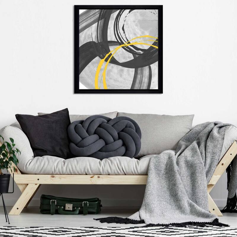 "Grey Winds II (Square)" Print on Acrylic