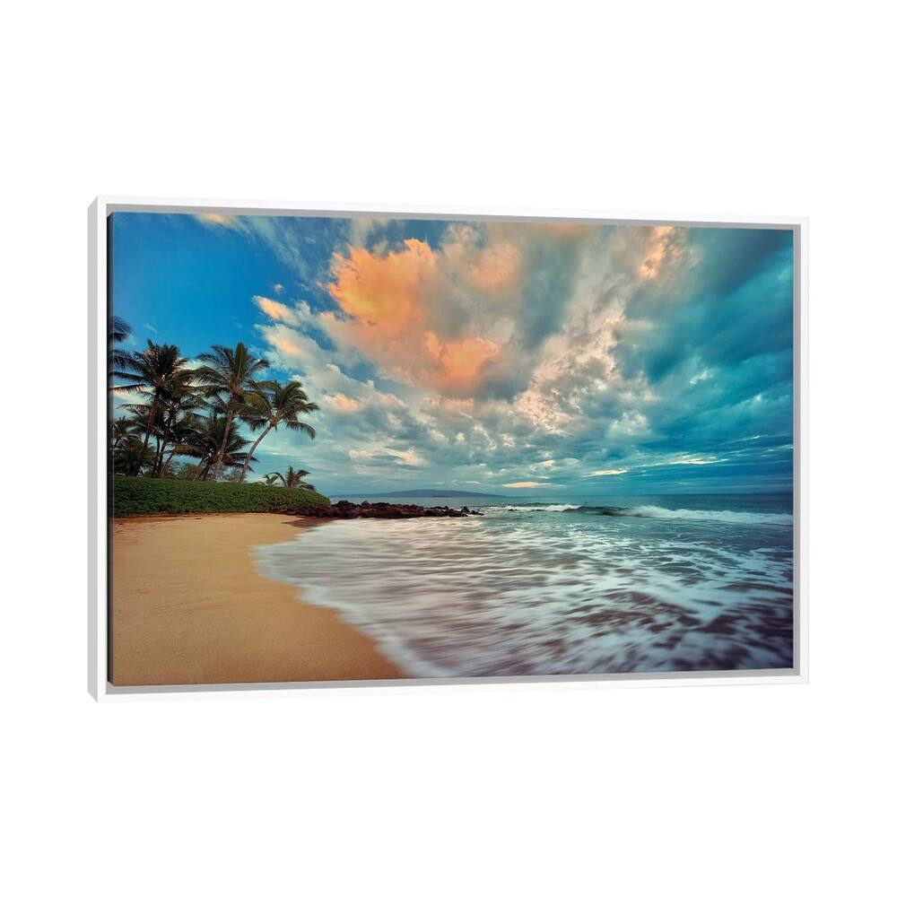 iCanvas "Maui Sunset" by Dennis Frates Framed Canvas Print