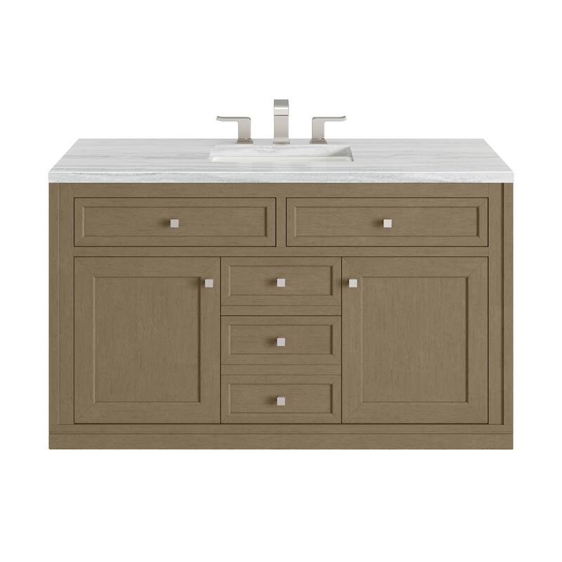 Chicago 48" Single Vanity, Walnut Whisper