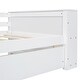 preview thumbnail 20 of 26, Daybed with Storage Shelves and 2 Drawers, Wood Sofa Bed Frame Storage Platform Bed for Kids Adults, No Box Spring Needed