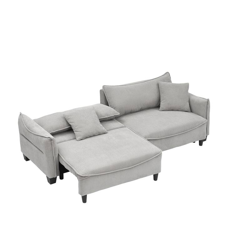 Corduroy Fabric Sofa