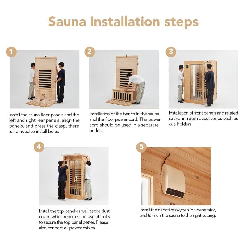 1 Person Sauna