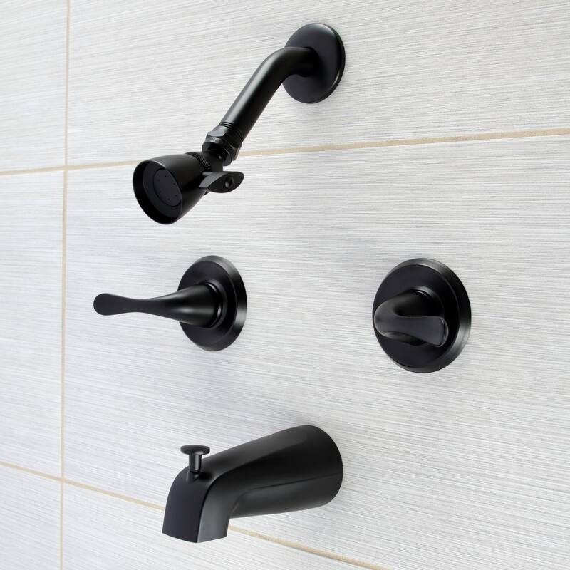 Yosemite Three-Handle Tub Shower Faucet
