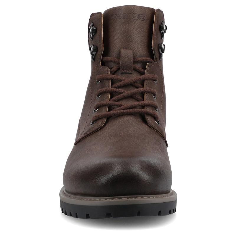 Vance Men's Rogue Round Toe Boot - Mahogany - 9.5
