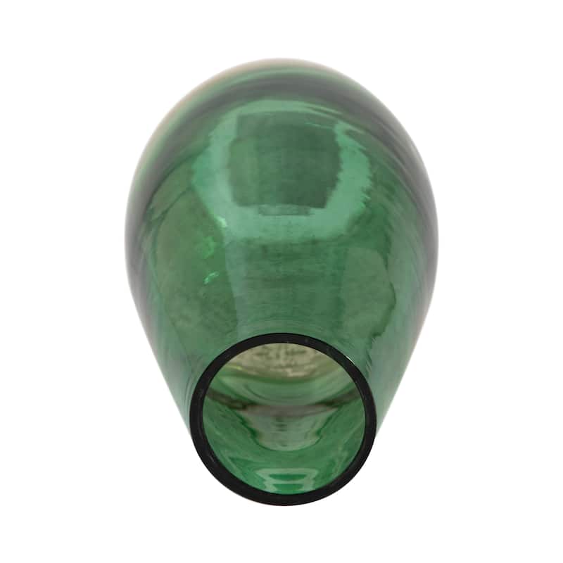 Sagebrook Home Modern Glam Glass Cylinder Dipped Vase