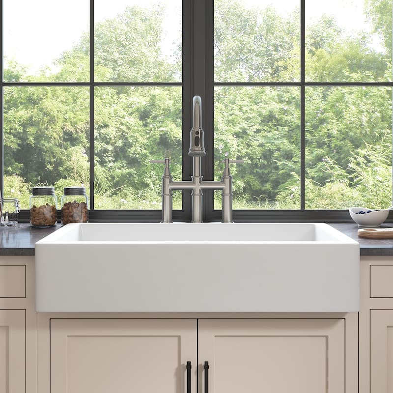 Farmhouse Apron Ceramic Kitchen Sink